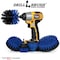 Drill Brush Power Scrubber By Useful Products 5 in W 5 in L Brush, Blue B-S-542CO-QC-DB - alternate 2